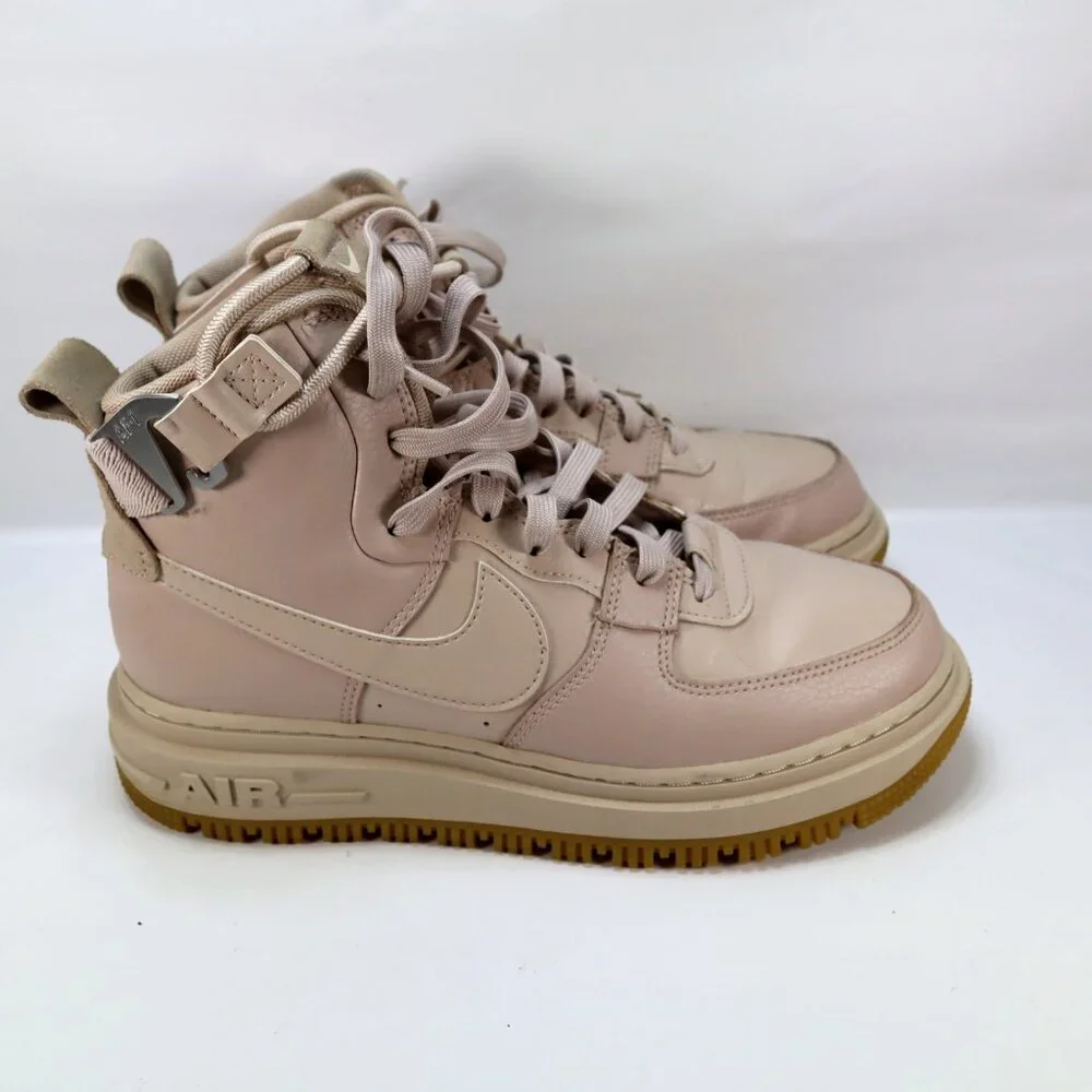 Womens Nike Air Force 1 Utility Fossil Stone 2.0 Trail Boot Snow DC3584 200 Sz 8
